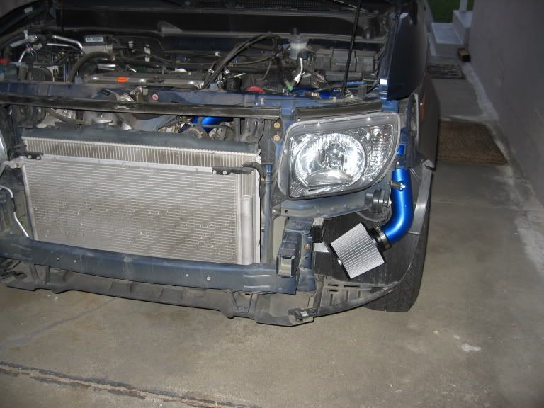 Honda element cold air intake install
